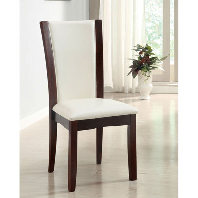 Gurmukh Upholstered Solid Wood Side Chair