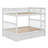 Kids Full Over Full Bunk Bed with Drawers
