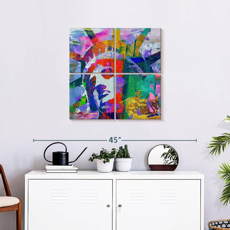 Nicci Retro Liberty III, 26" H x 26" W