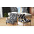 Seastar and Blue Sea Shell II - Nautical & Coastal Upholstered Slipper Chair