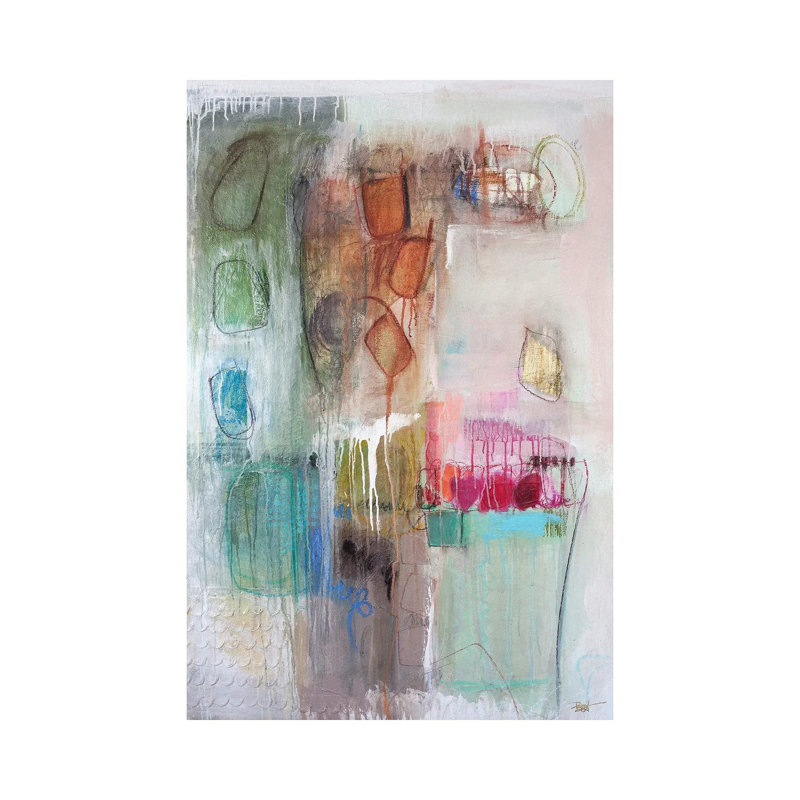 «Dreaming In Pink», reproduction d'art sur toile tendue, H 12 po x l 8 po, Toile tendue, Ne s’applique pas