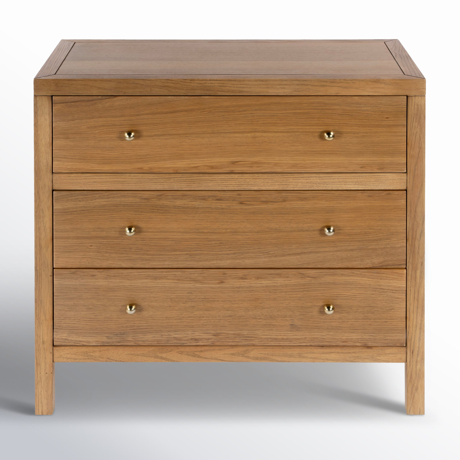 Celine 34" 3-Drawer Wooden Dresser for Small Rooms
