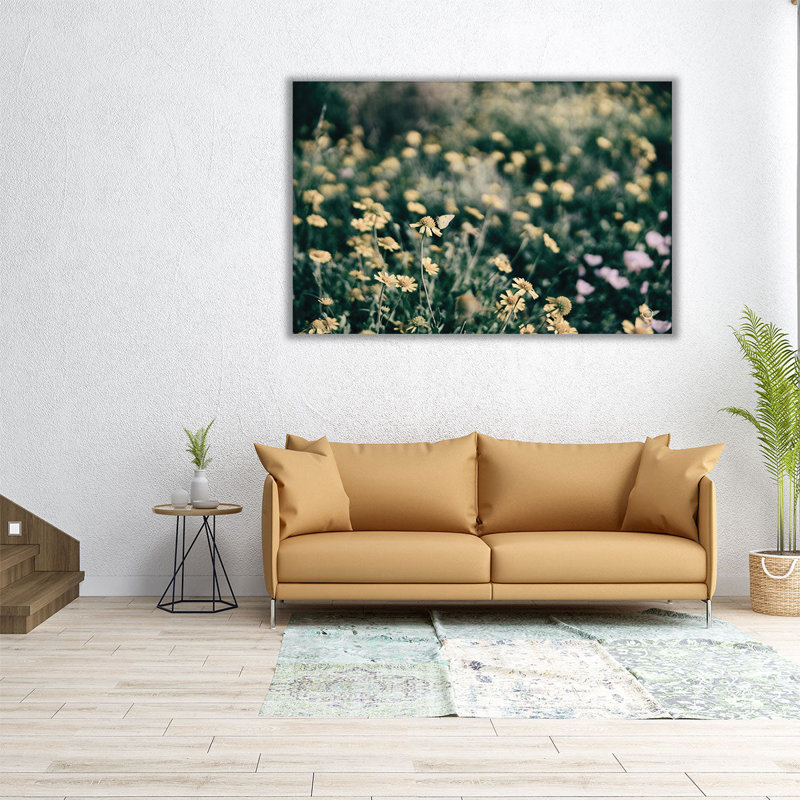 «Field Friends Fade», reproduction d'art sur toile, H 20 po x l 30 po