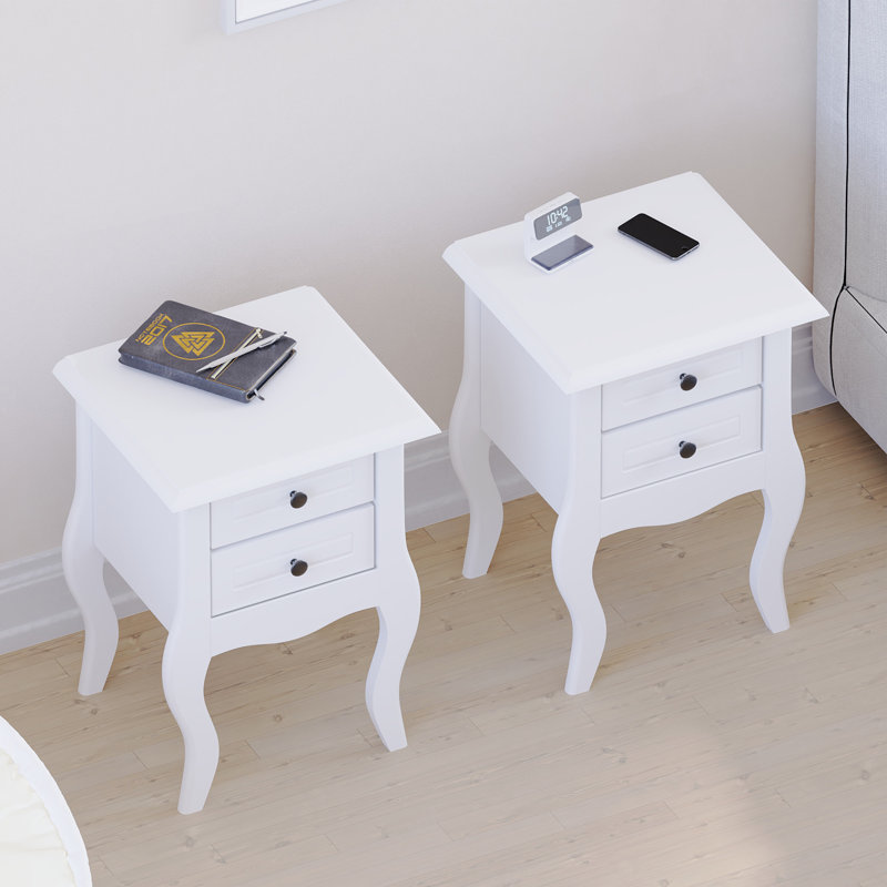 Kesgrave 35cm W Manufactured Wood Bedside Table