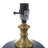 Metal Accent Lamp with Dome Shade-61190604-88632595