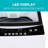 BLACK+DECKER Small Portable Washer, Portable Washer 1.7 Cu. Ft. with 6 Cycles, Transparent Lid