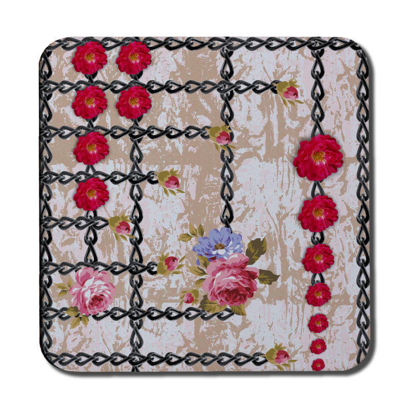 Square 6 Piece Coaster Set