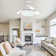 36" Rumley 3 - Blade LED Retractable Dimmable Ceiling Fan with Remote Control and Light Kit