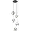 Luminaire suspendu géométrique à 5 lumières Menara-1614462398