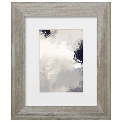 Cadre photo en bois gris