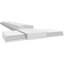 Craftsman Classic Chervon Modern Square non effilé avec colonne standard standard et base standard-70772437