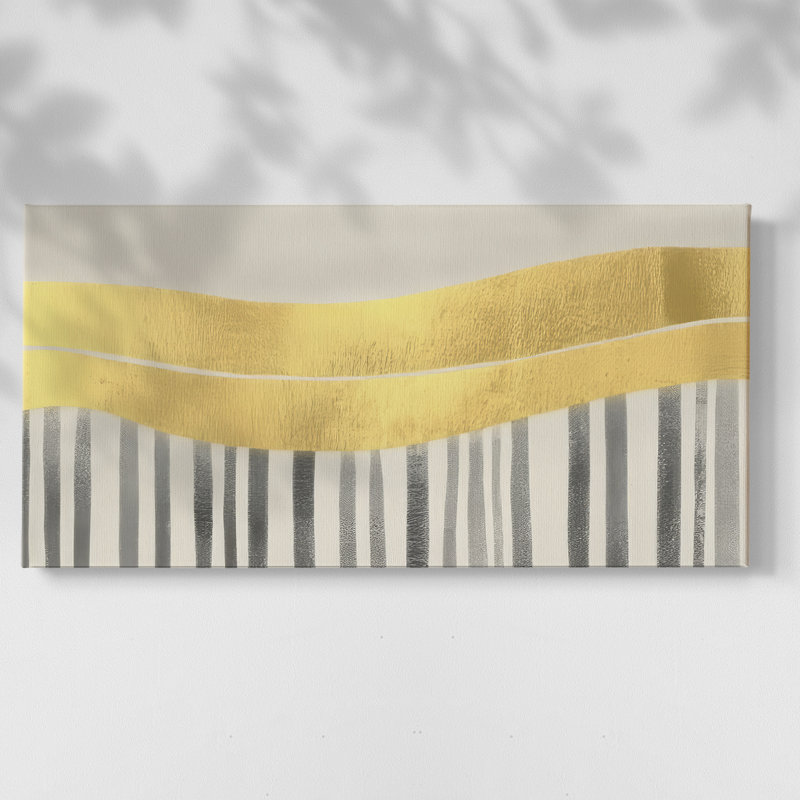 Toile tendue abstraite Seris 6 # XXIX-Gallery, H 20 po x l 40 po