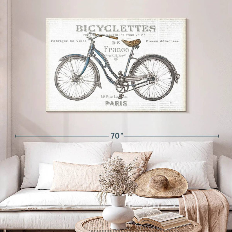 Bicycles II, 32" H x 48" W