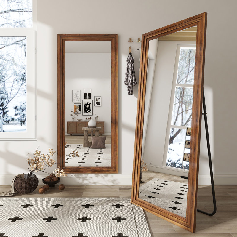 Miroir Arandip, 64 po x 21 po, Brun