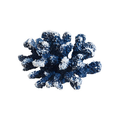  Sculpture en faux corail - bleu