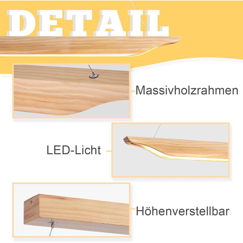 - Light Stainless Stee LED Square/Rectangle Pendant