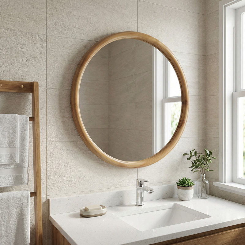 Miroir d'appoint mural pour salle de bain