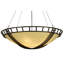 Luminaire suspendu inversé 60 po l 60 po