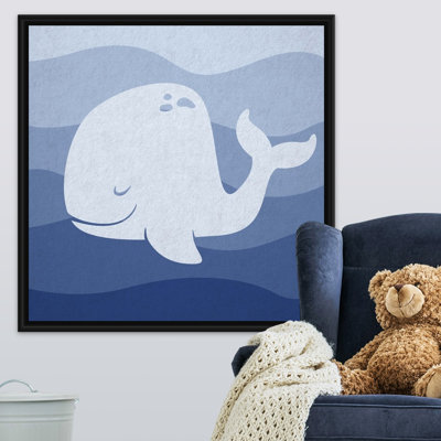 « baleineing subaquatique-chambre d’enfant circle », impression
