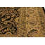 Tapis brun / noir en laine noué à la main 9 pi 2 po x 11 pi 9 po Abagail