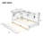 Wood Daybed With Storage Shelves-1260692632