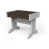 Brazilian Walnut/White