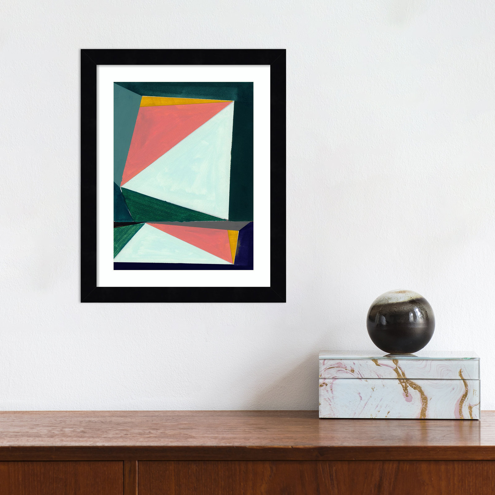 Chop I by Cartissi, 11" W x 13" H, Black