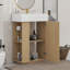Meuble-lavabo 21,6 po avec lavabo en céramique