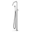 Acquaco Linki Deco Single-Hole Two Handle Freestanding Bathtub Faucet with Hand Shower with 9'' Spout Reach