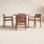 Kinsler Eucalyptus Patio Dining Set
