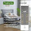 Base de lit réglable avec télécommande Alwyn Home, finition noir mat, inclinaison de la tête et des pieds, cadre réglable électrique, capacité robuste de 400 lb, idéale pour la maison et la chambre à coucher-2058391320