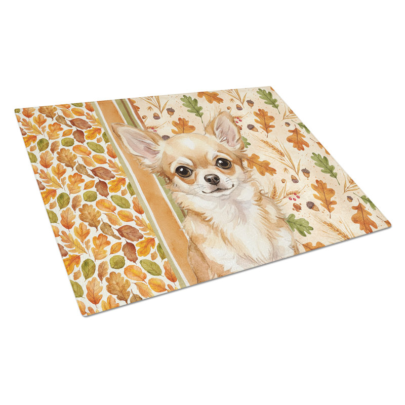 Planche à découper en verre Faw Chihuahua