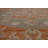 Orange Oushak Vegetable Dye Turkish Area Rug