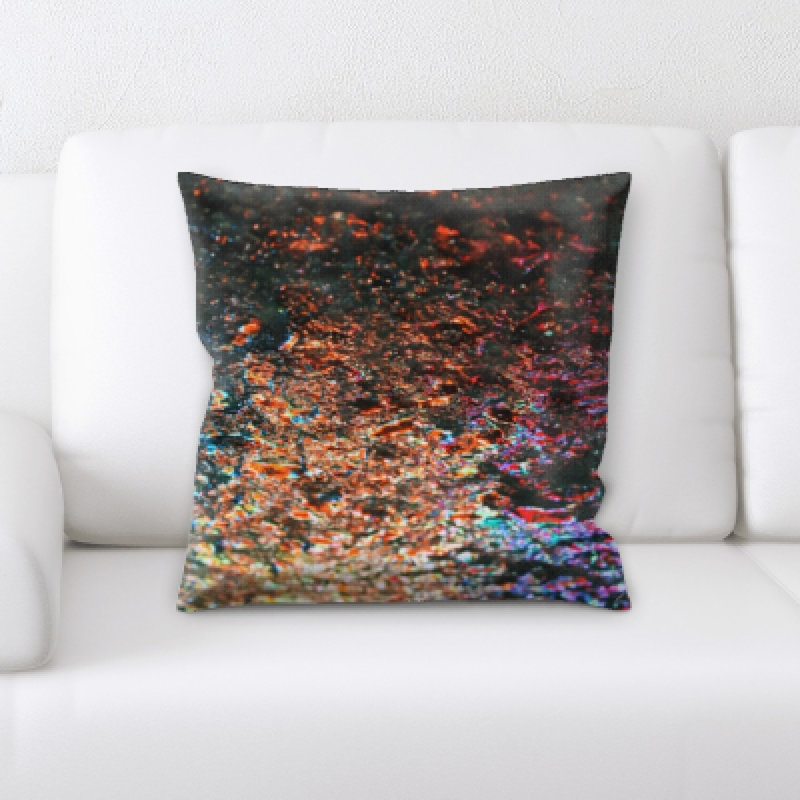 Microsuede Throw Pillow