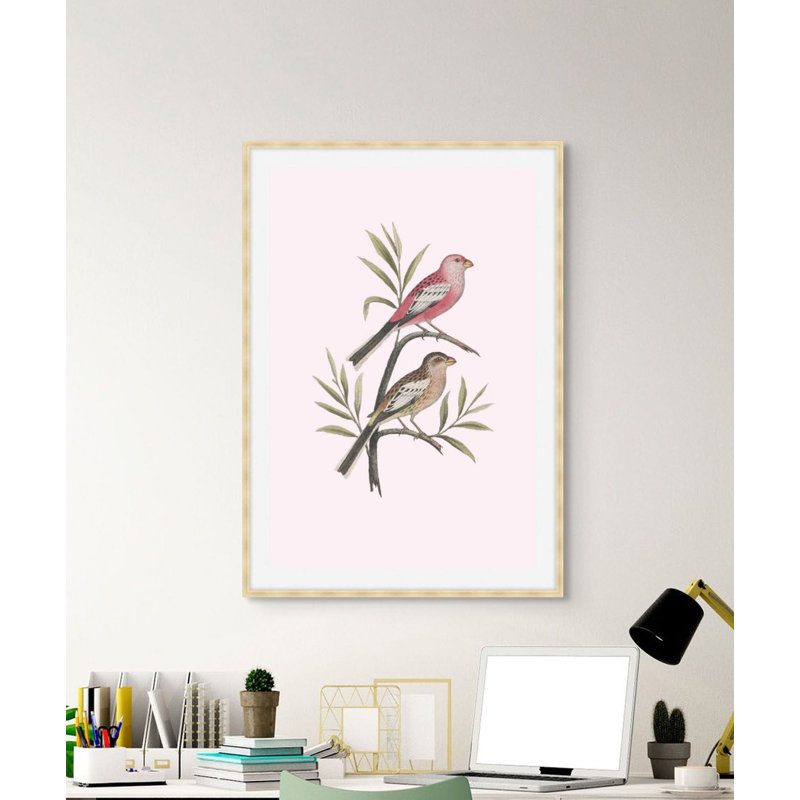 Nesting Navigators Pink 4 Print, 44.75" H x 31.75" W
