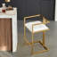 Tabouret de comptoir 27 po Dianna Gold