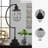 Thurso Glass,Metal Table Lamp