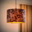Leila 23.5cm H Linen Blend Drum Lamp Shade ( Slip-On ) in Black