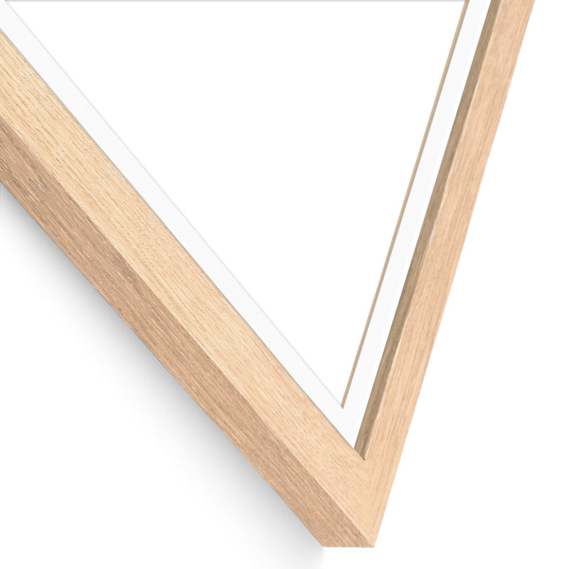 Wood Picture Frame with Mat, Brown, 4" x 6", 5" x 7"