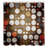 Vintage Look Shower Curtain with Hooks Included-94636600
