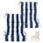 Navy White Striped