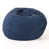Microfibre bleu uni