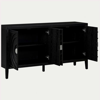 Porte d'armoire latérale rétro Trexm