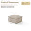 Canapés d'angle rembourrés, canapé d'angle modulaire moderne Cloud pour salon-567185768-567185771