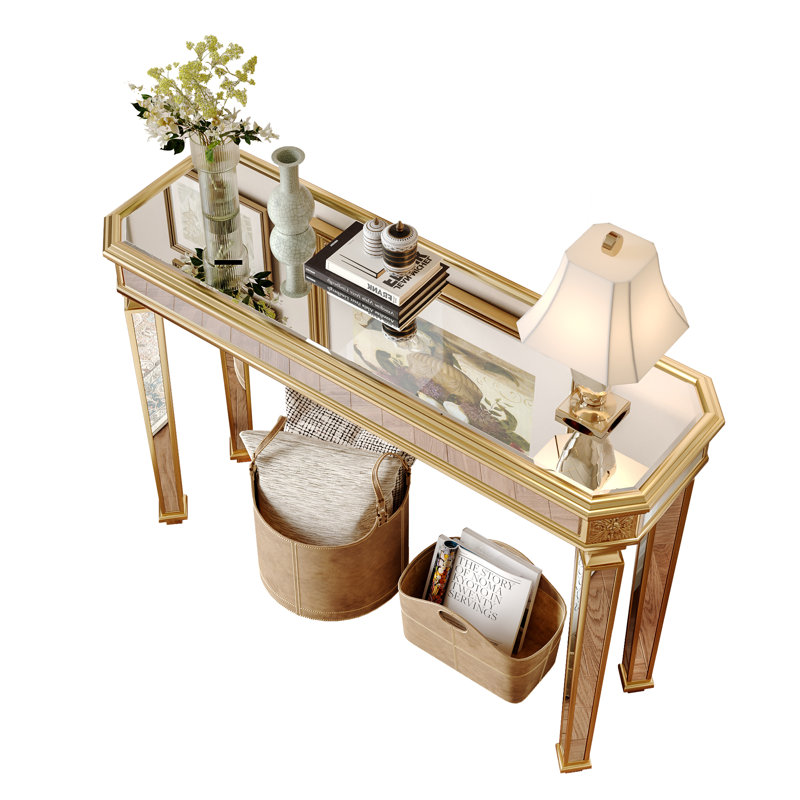 Mirrored Console Table