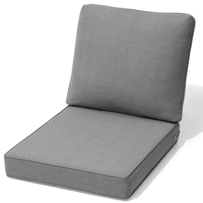 Outdoor Deep Seating Cushion Set, 1, Gray
