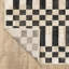 Tapis beige / noir Harlow Blocks and Stripes-1285621747