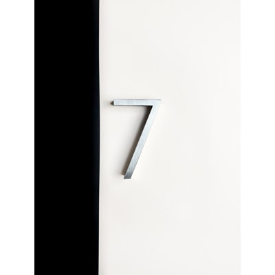5" Stainless Steel House Number
