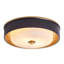 Plafonnier encastré 13,19 po 2 lumières Evonie