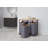 TRINITY 36 in. H x 30.7 in. H in. x 17.3 in. H Wood (Bamboo) 3-Bag Laundry Sorter-96202568